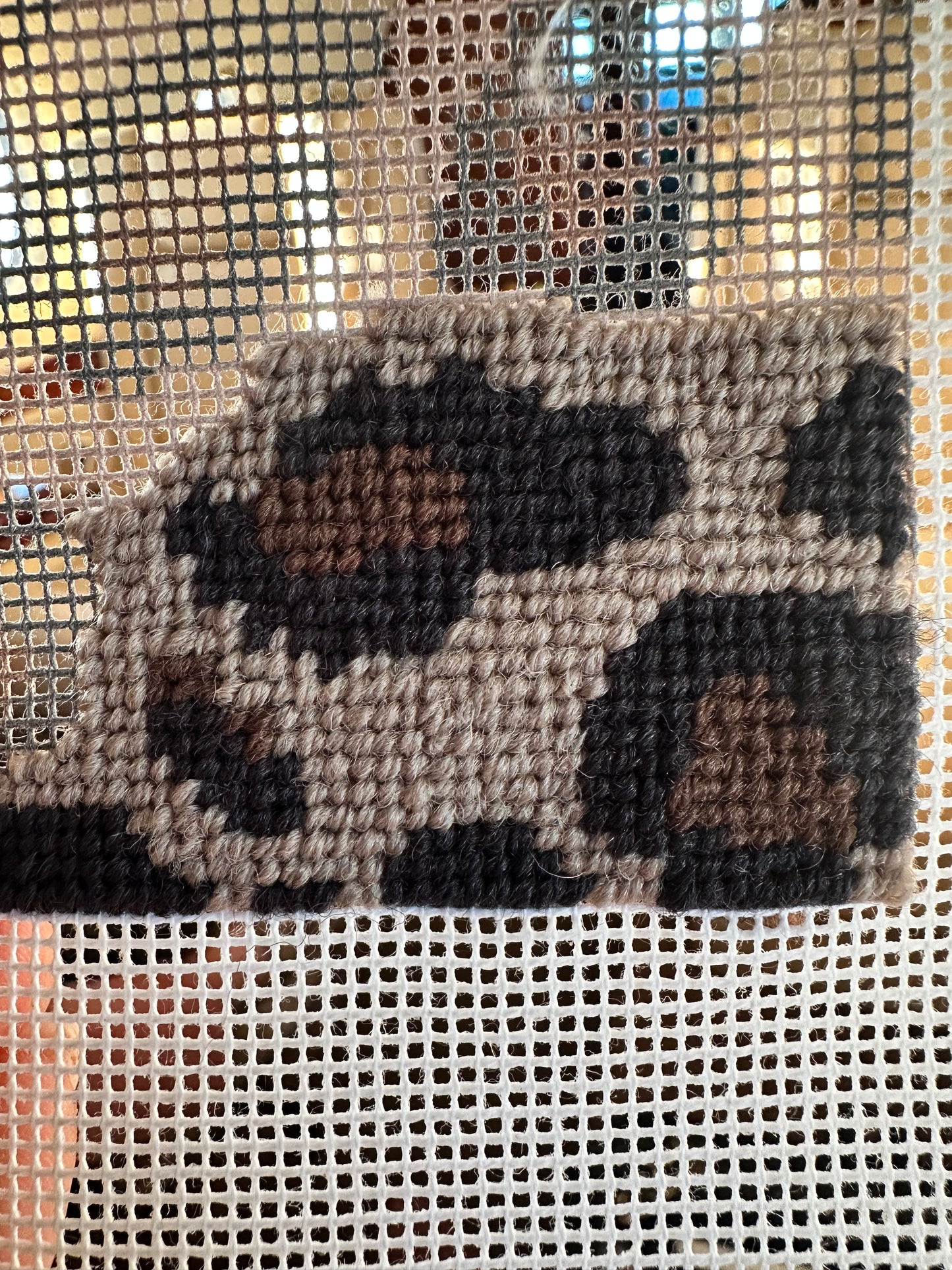 Poppy Purse Canvas: Leopard Print