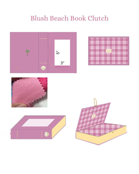 Blush Beach Clutch