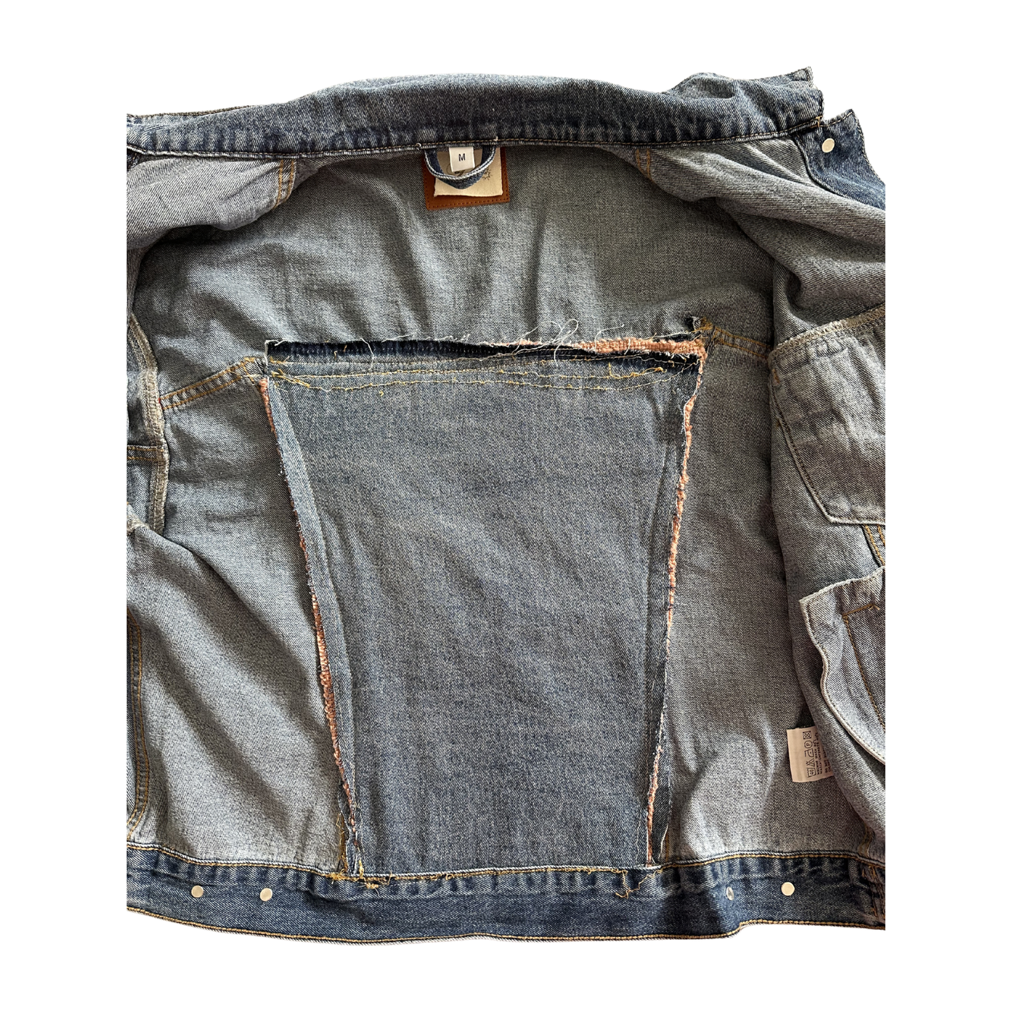 Denim & Vintage Needlepoint Jacket