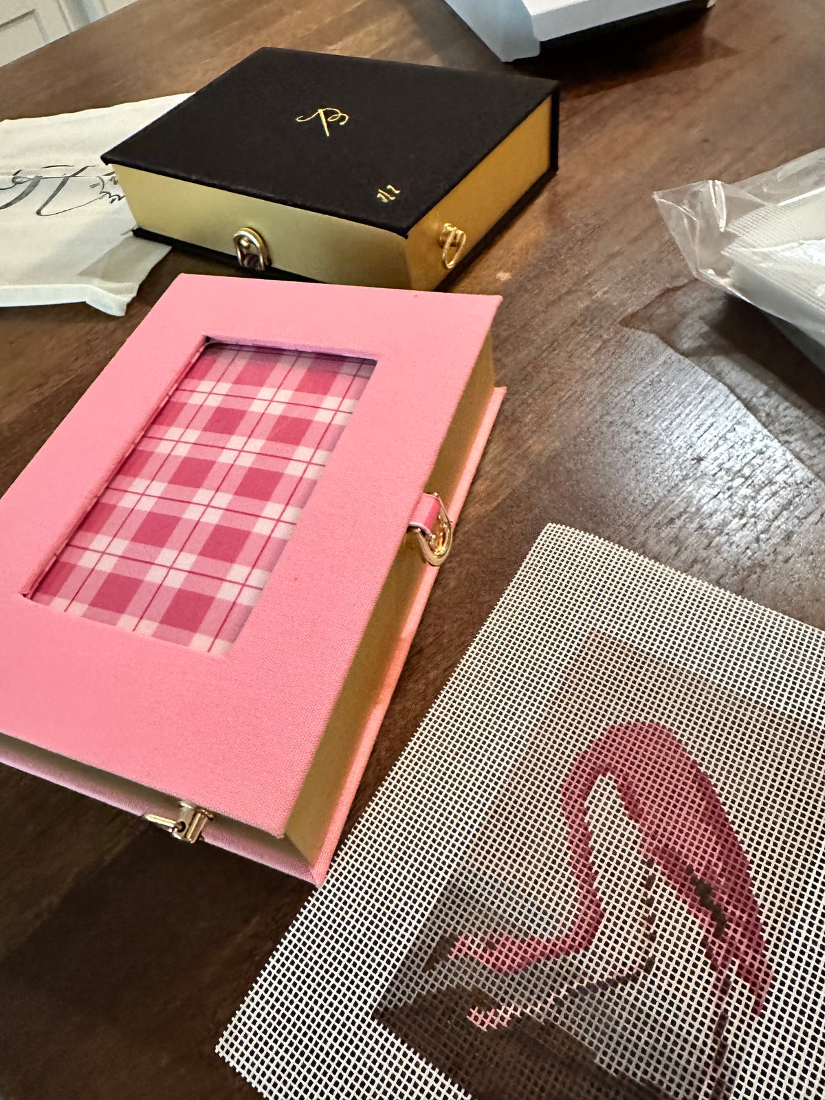 Blush Beach Clutch