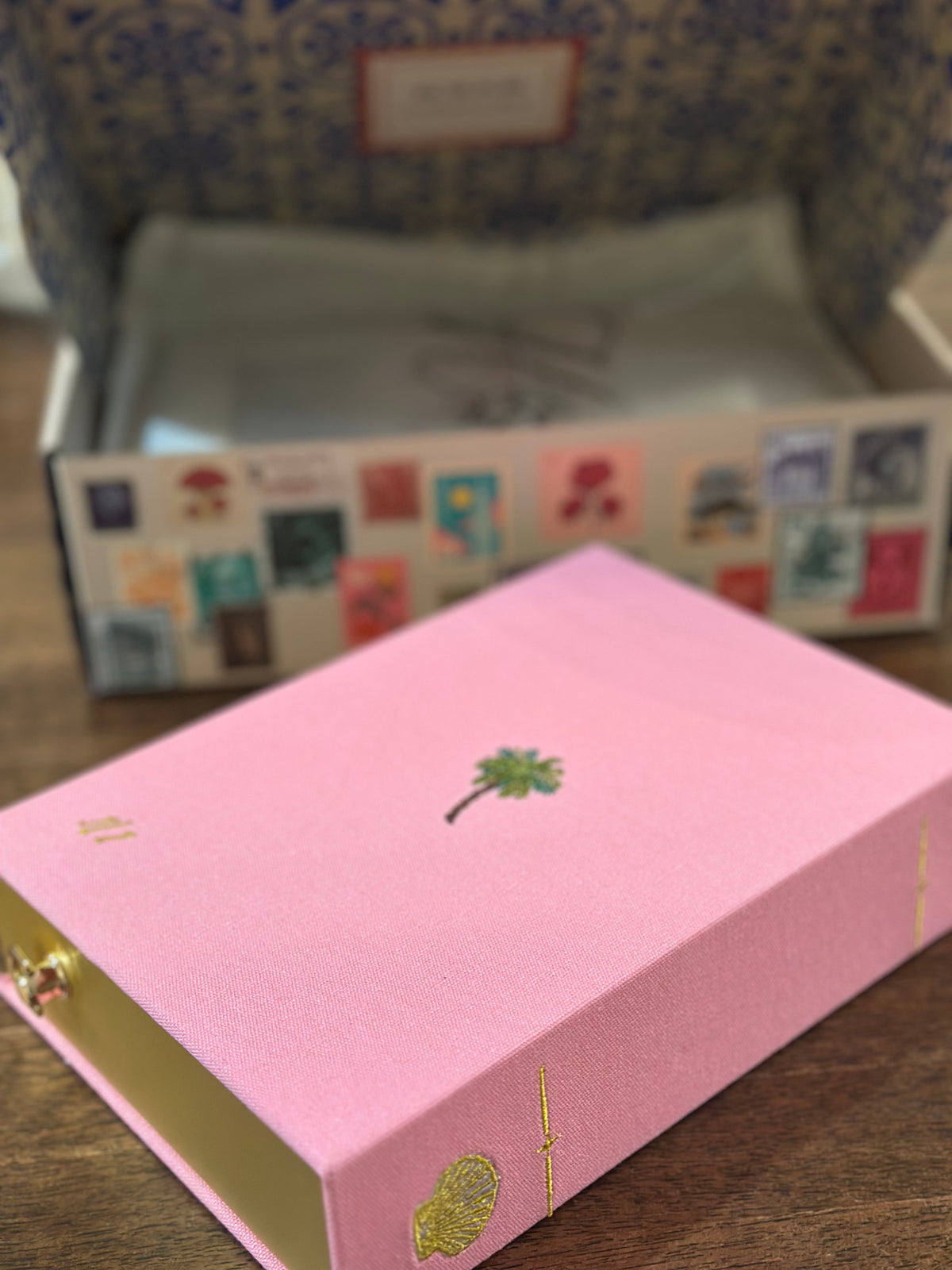 Blush Beach Clutch