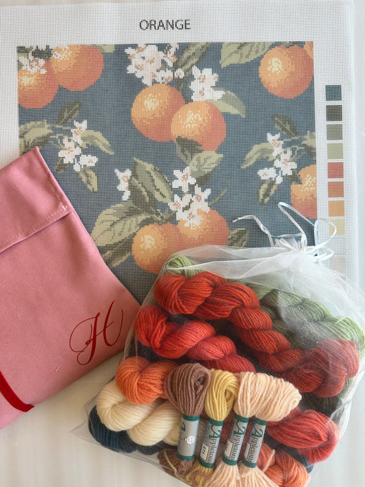 The Orangerie Canvas with Wool Kit