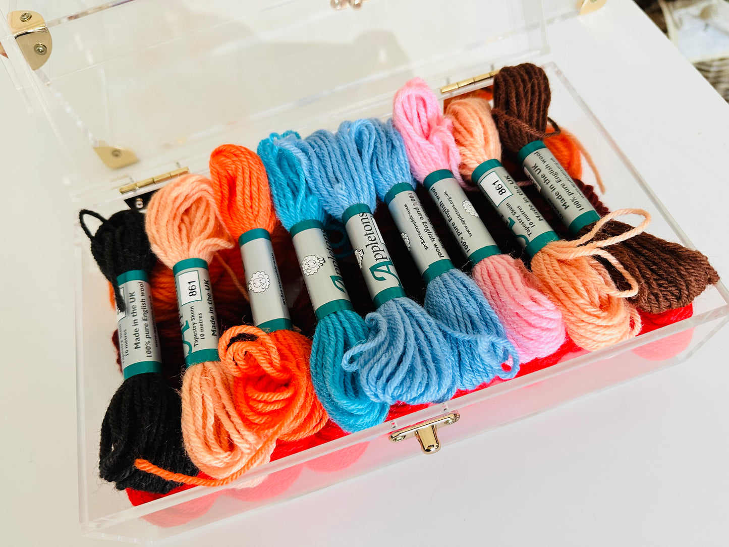 The Petite Vitrine — Acrylic Thread Case